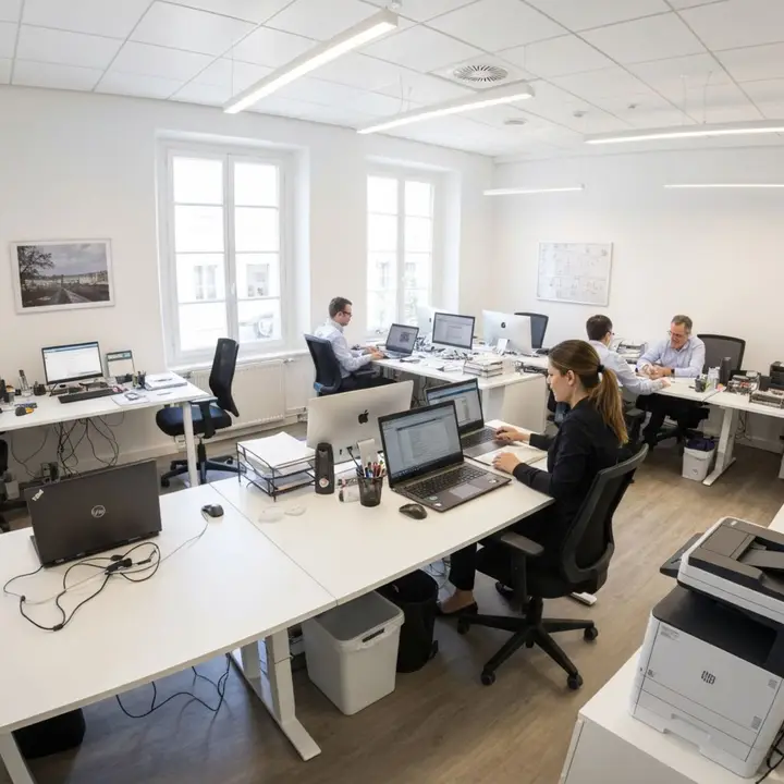 Cabinet d'expert-comptable à Lyon 6 : espace de travail du cabinet