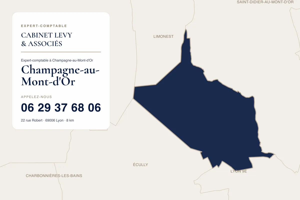 Expert comptable à Champagne-au-Mont-d'Or