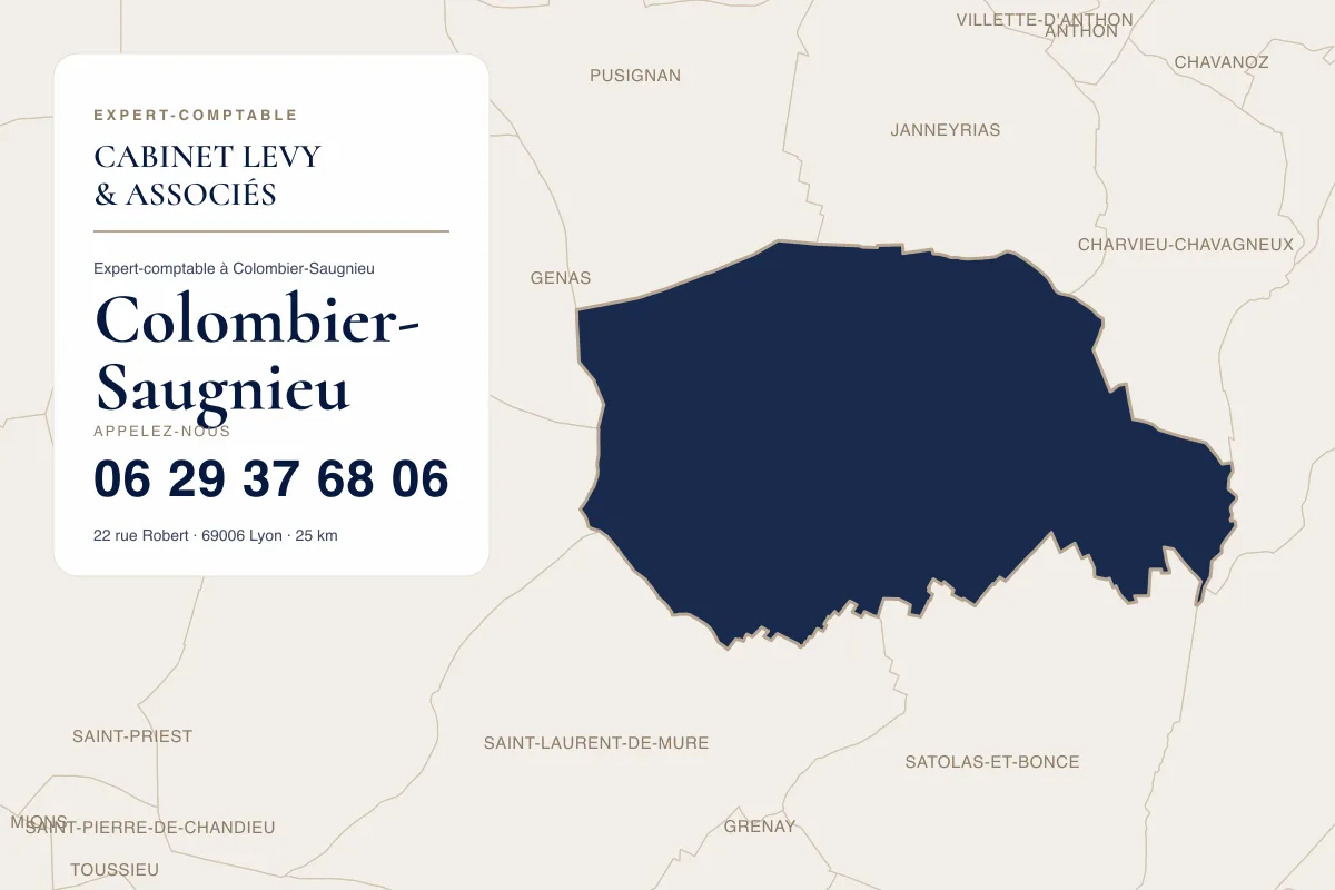 Expert comptable à Colombier-Saugnieu