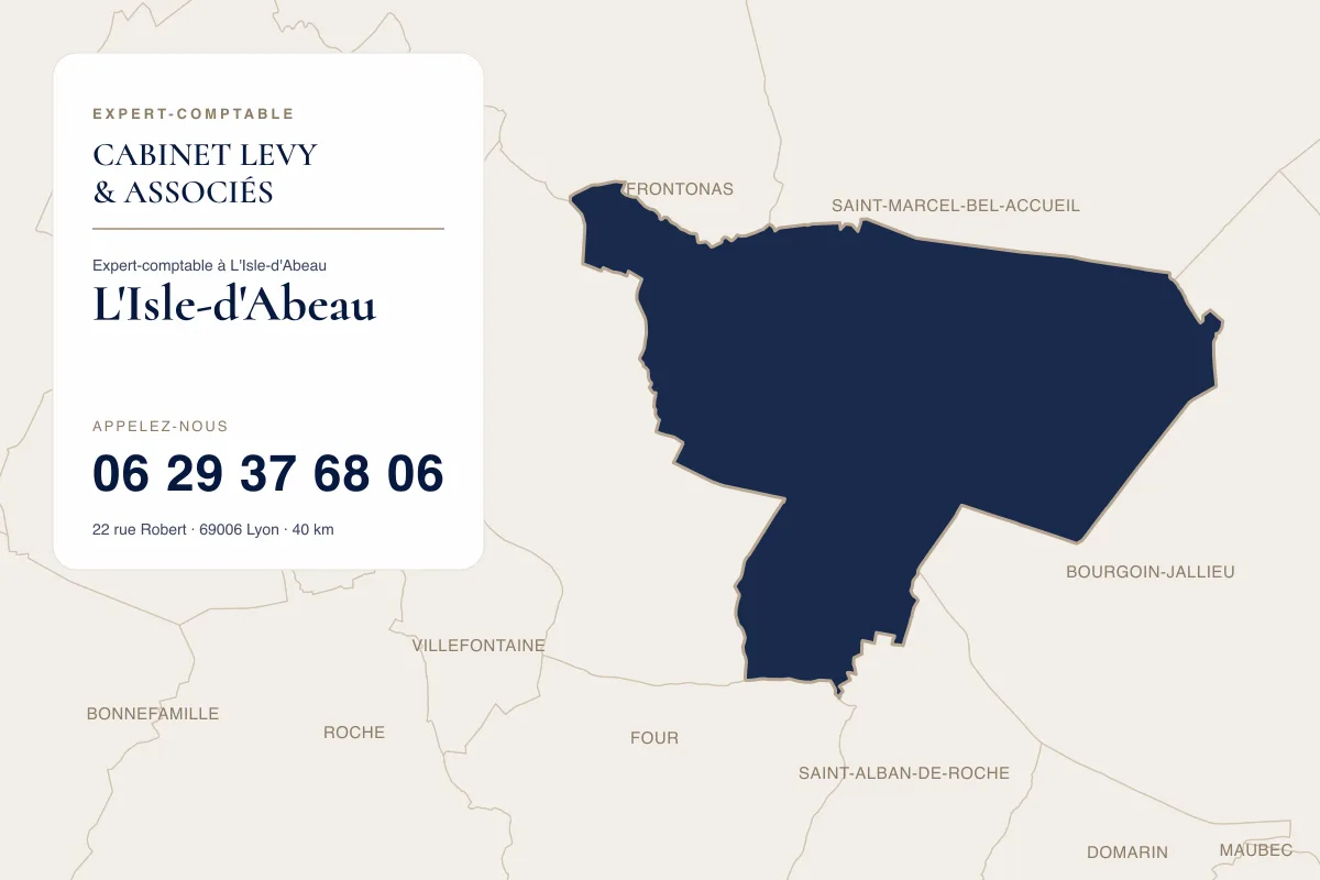 Expert comptable à L'Isle-d'Abeau
