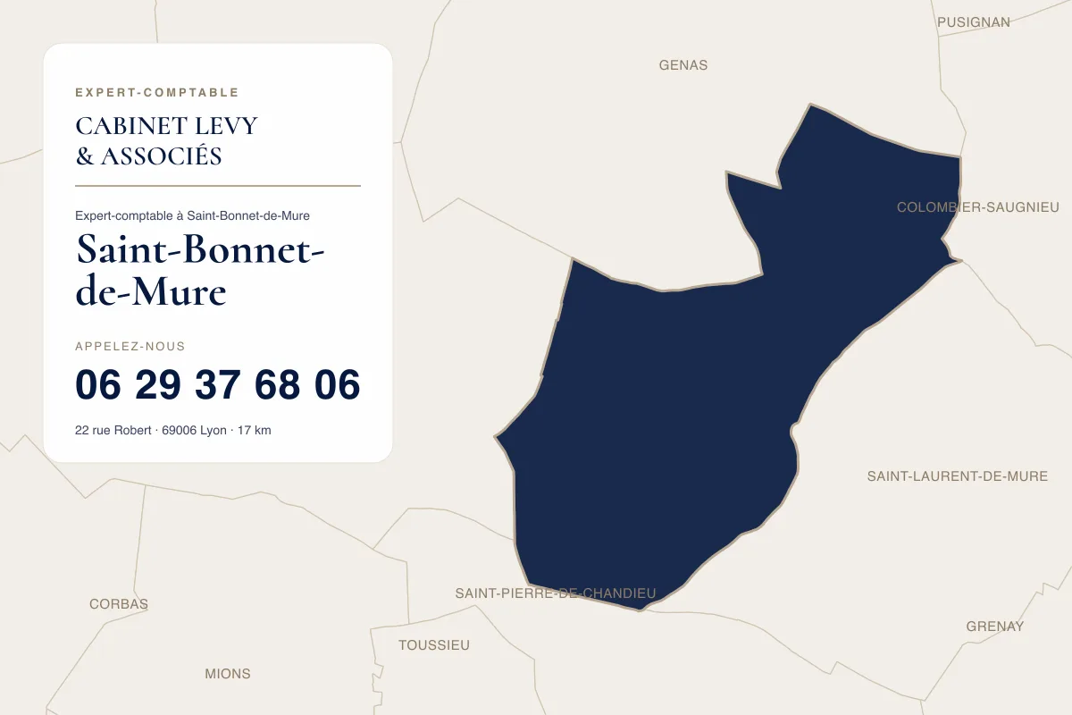 Expert comptable à Saint-Bonnet-de-Mure