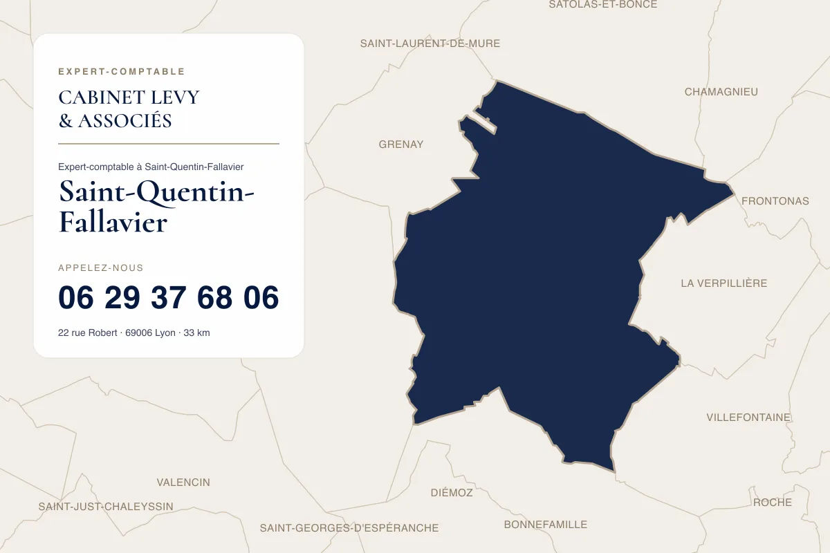 Expert comptable à Saint-Quentin-Fallavier